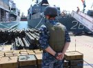 Военные учения "Си Бриз" в Одесском морпорту 12 июля