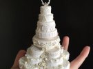 Миниатюрные свадебные торты