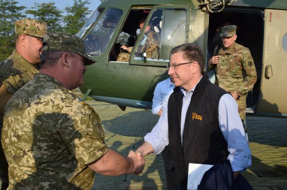 Делегацію очолив спеціальний представник Держдепартаменту США з питань України Курт Волкер