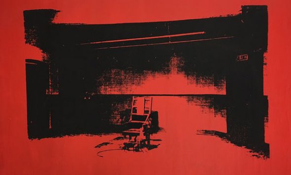Работа из серии Warhol's Death and Disaster