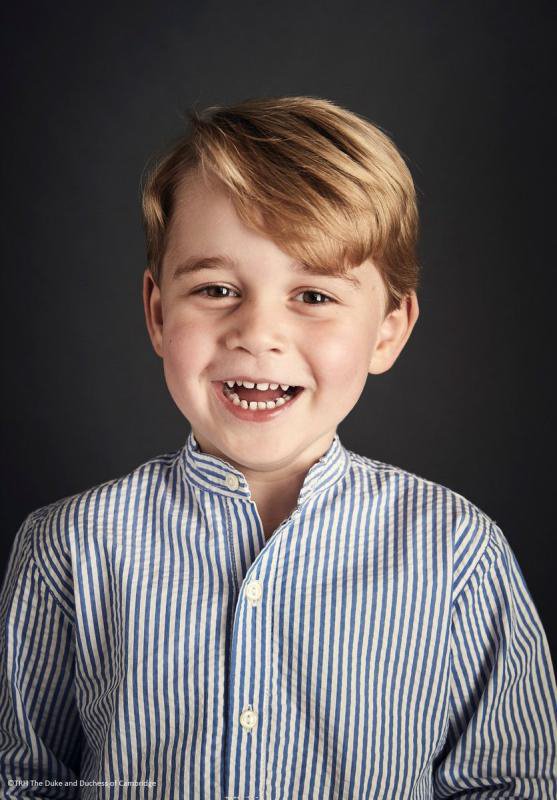 Новый официальный портрет принца Джорджа