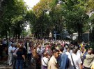 У центрі Києва пройшов хресний хід парафіян