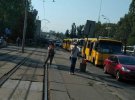 Протестующие перекрыли Харьковское шоссе