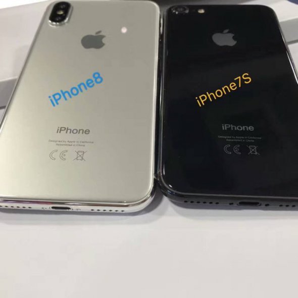 У мережі з'явилися фотографії відразу трьох моделей нових смартфонів від Apple: iPhone 7s, 7s Plus і iPhone 8