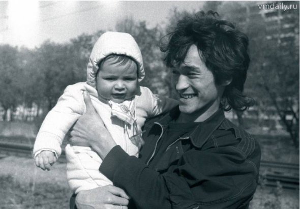 Віктор Цой із сином