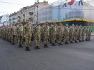 Подготовка ветеранов АТО к параду