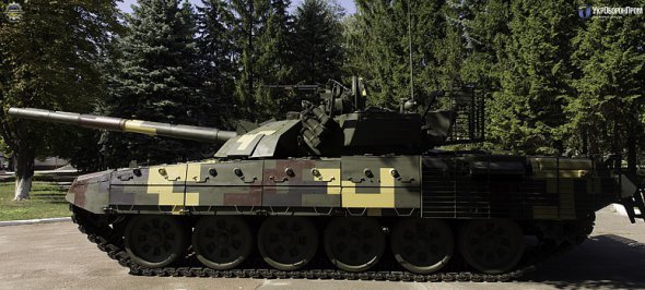 В Украине модернизировали основной боевой танк Т-72А