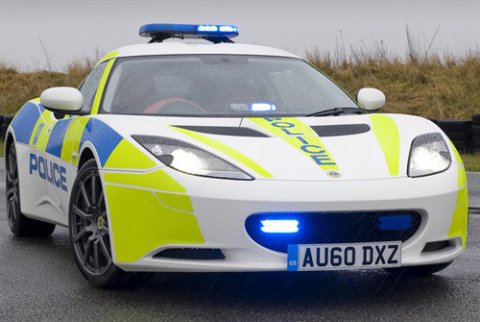 Lotus Evora Police.