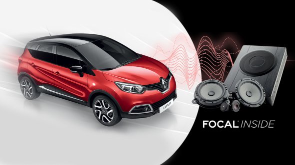 Дилерські центри Renault пропонують унікальну цінову пропозицію на Renault Captur з аудіо системою Focal у подарунок