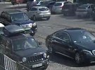 Камеры наблюдения зафиксировали Петра Дыминского за рулем Mercedes перед ДТП