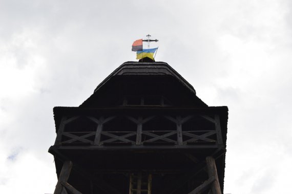"Башня памяти" - самая высокая деревянная колокольня в Европе