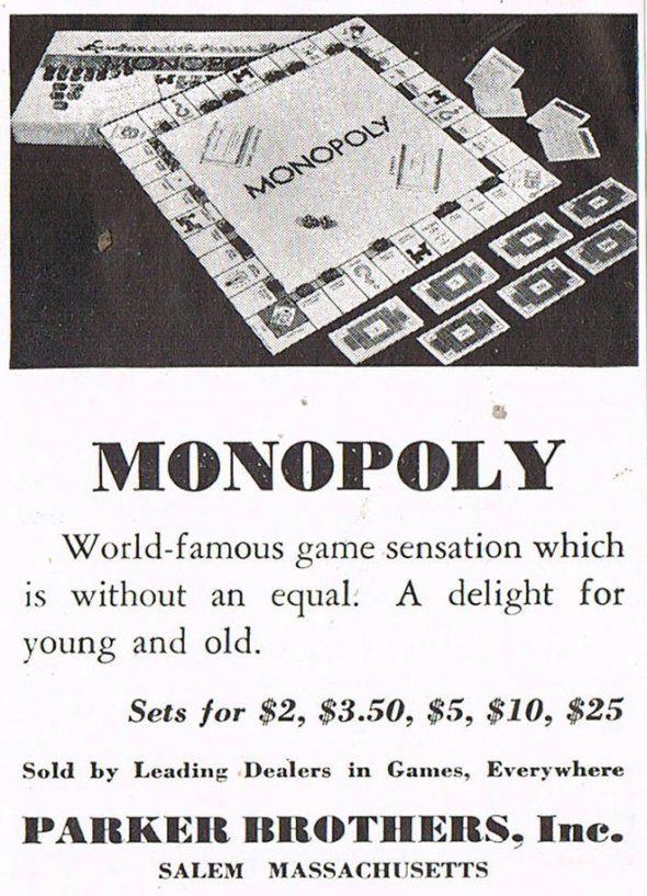 "Монополия", 1935 год