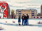 Рисунки художницы о жизни в позднем СССР