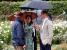 Кейт Миддлтон с принцами Уильямом и Гарри почтили годовщину смерти принцессы Дианы