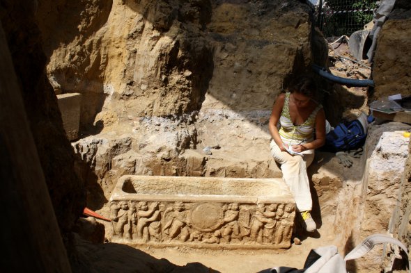 Знайшли саркофаги давньоримських дітей