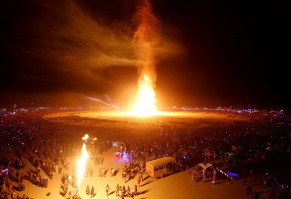 В США закончился фестиваль Burning man