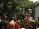 В Запоріжжі поховали бійця "Правого сектору" Олега Диньку