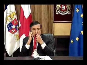 За лишение гражданства Саакашвили похудел на 17 кг. Фото: youtube.com