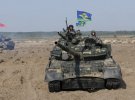 Українські танки на полігоні Гончарівське