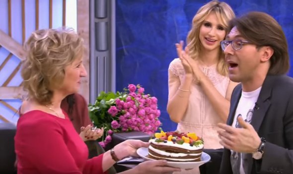 Наталія Лобода з донькою Світланою на російському телеканалі