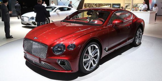 Купе Bentley Continental GT 2018 получило 6,0-литровый турбированный W12 нового поколения от кроссовера Bentley Bentayga.