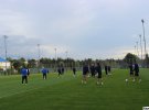 "Динамо" провело тренировку перед матчем Лиги Европы против "Скендербеу"