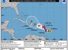 Шторм «Марія» посилився до урагану першої категорії