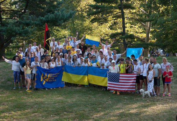 Украинский клуб бегунов Russian Running club в  Нью-Йорке