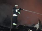 Здание ресторана и 2 беседки выгорели дотла ночью в Днепре