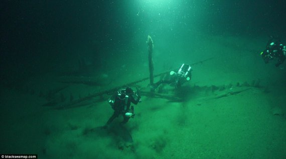 На дні Чорного моря виявили приголомшливі знахідки