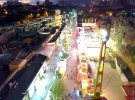 Вид на вечернюю Аркадию в Одессе