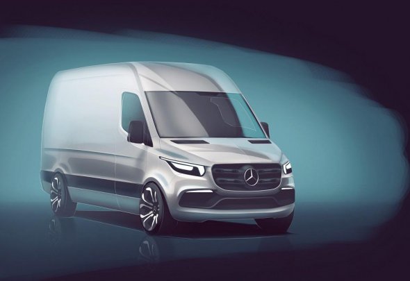 Фургон нового покоління Mercedes-Benz Sprinter