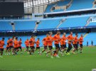 “Шахтар” провів тренування на стадіоні “Манчестер Сіті”