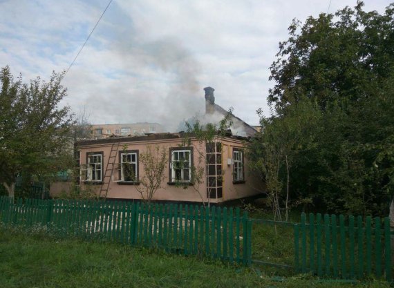 Последствия взрывов на военном арсенале в Калиновке