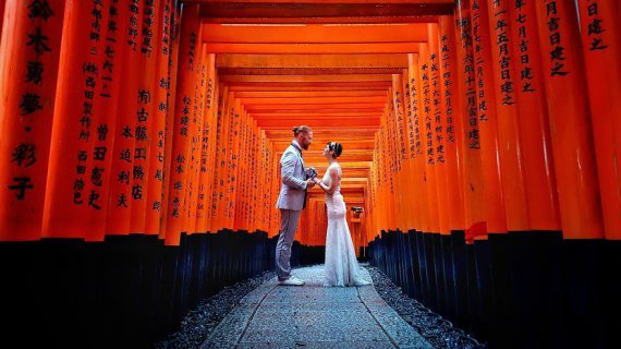 Гепард і Ріан Платт: Японія - Кіото - Храм Фусімі Інарі