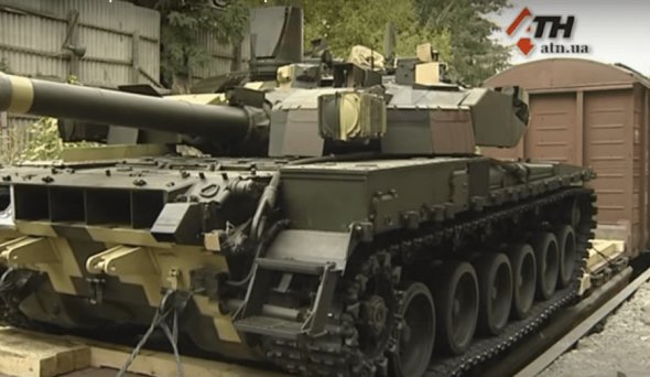 Відвантаження танків БМ "Оплот" для армії Таїланду