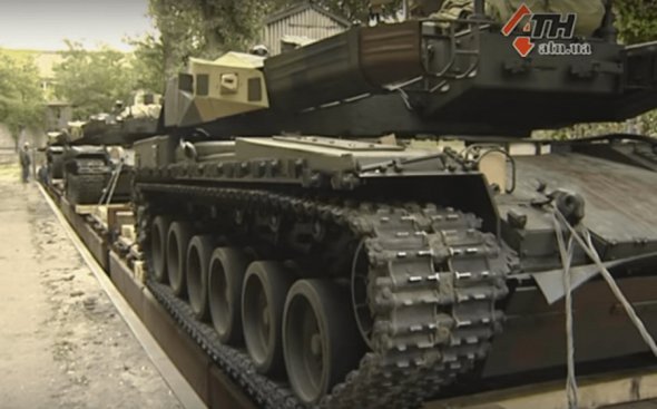 Відвантаження танків БМ "Оплот" для армії Таїланду