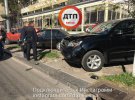 Масштабное ДТП в Киеве: один из автомобилей перевернулся в воздухе