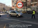 Масштабна ДТП в Києві: один з автомобілів перекинувся в повітрі