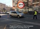 Масштабное ДТП в Киеве: один из автомобилей перевернулся в воздухе