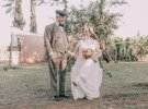 Свадебная фотосессия пары через 60 лет после брака