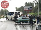 Аварія за участю автобуса Нацгвардії і рейсової маршрутки