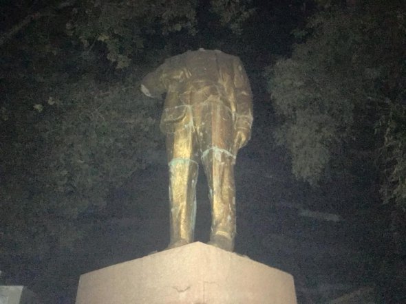 Ленин в селе Кубей под Болградом