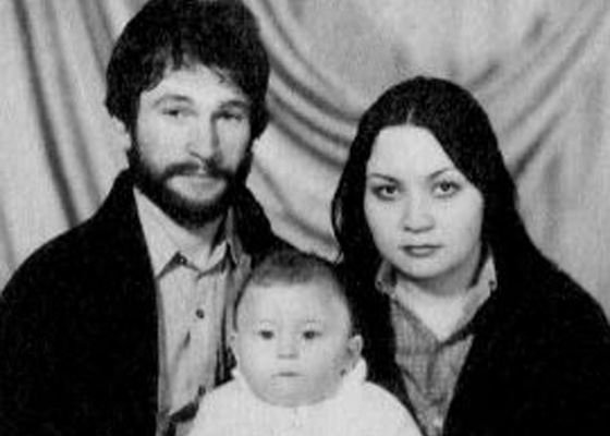 Ігор Тальков із дружиною та сином