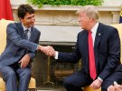 Меланія та Дональд Трамп зустрілись з родиною Трюдо