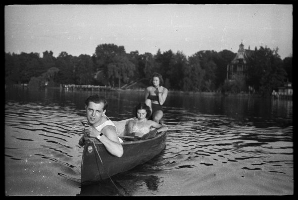 Отдых на озере Вёртер-Зе. Германия (территория Австрии после аншлюса), 1941-1945 год
