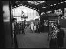 Отправление с железнодорожного вокзала. Предположительно Мюнхен, Германия, 1941-1945 год