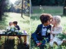 "Свадебная" фотосессия для детей