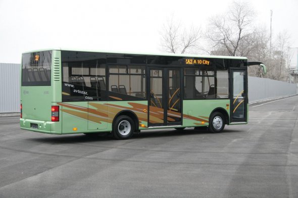 Відомо, що електричний автобус ЗАЗ побудують на базі ZAZ A10