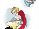 Кумедні ілюстрації про материнство